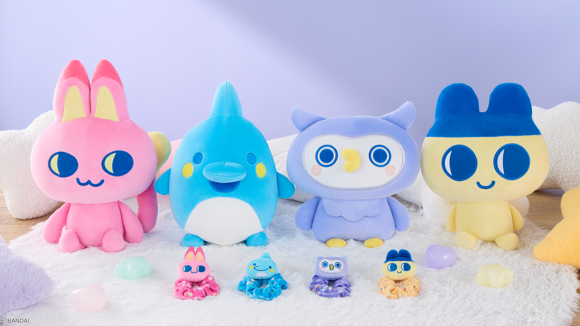 ぬいぐるみ・シュシュがナムコのお店限定で登場！
